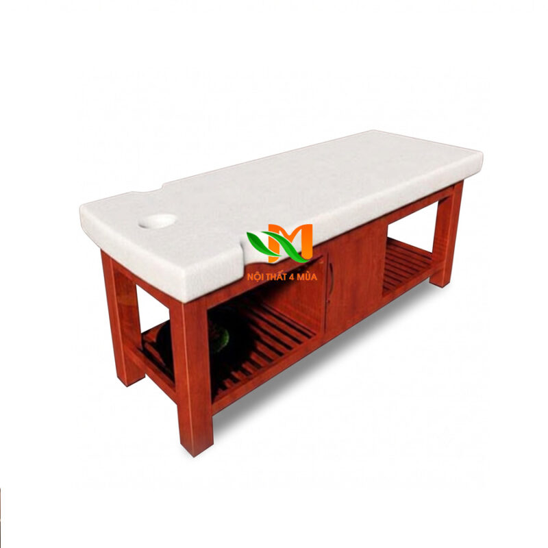 Giường massage body bằng gỗ thông