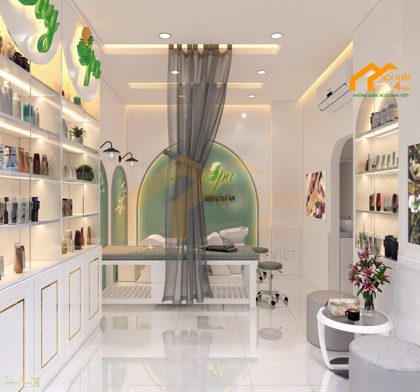 Bản thiết kế spa Ivy ở quận Tân Bình 1