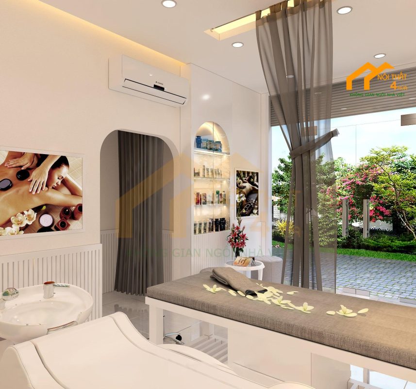Bản thiết kế spa Ivy ở quận Tân Bình 3