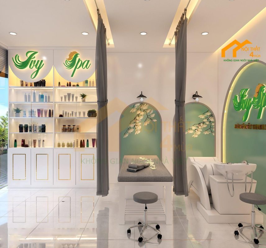 Bản thiết kế spa Ivy ở quận Tân Bình 5