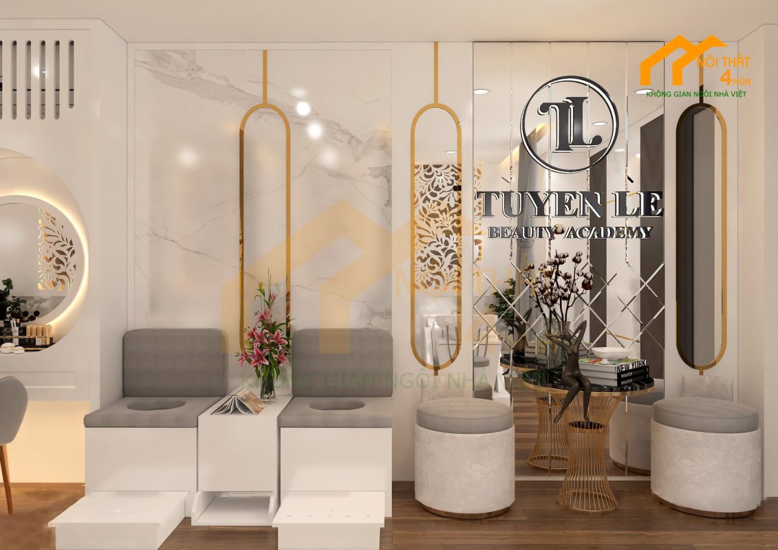 Dự án thiết kế spa Tuyền Lê Beauty Academy