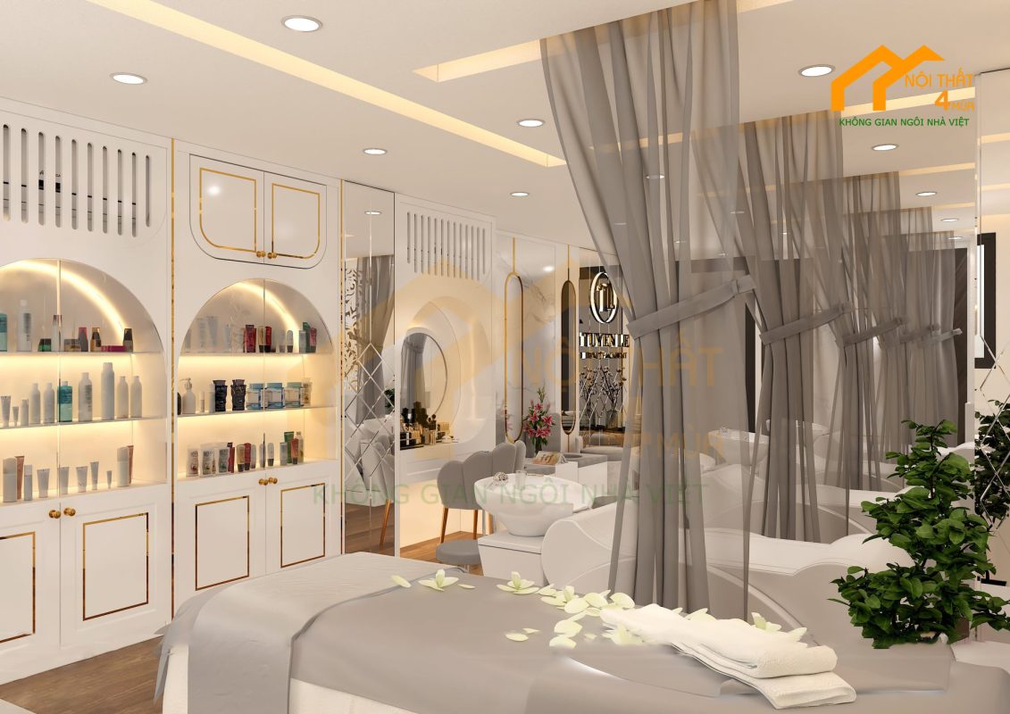 Dự án thiết kế spa Tuyền Lê Beauty Academy 3