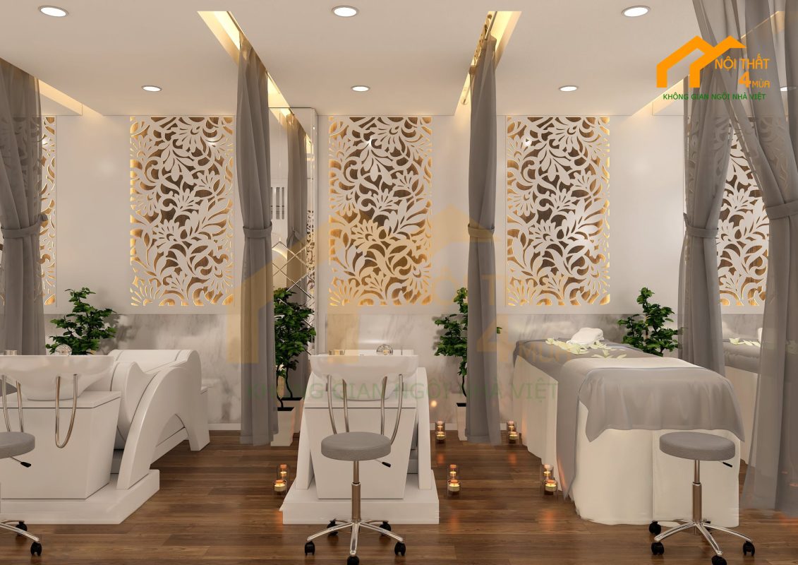 Dự án thiết kế spa Tuyền Lê Beauty Academy 5