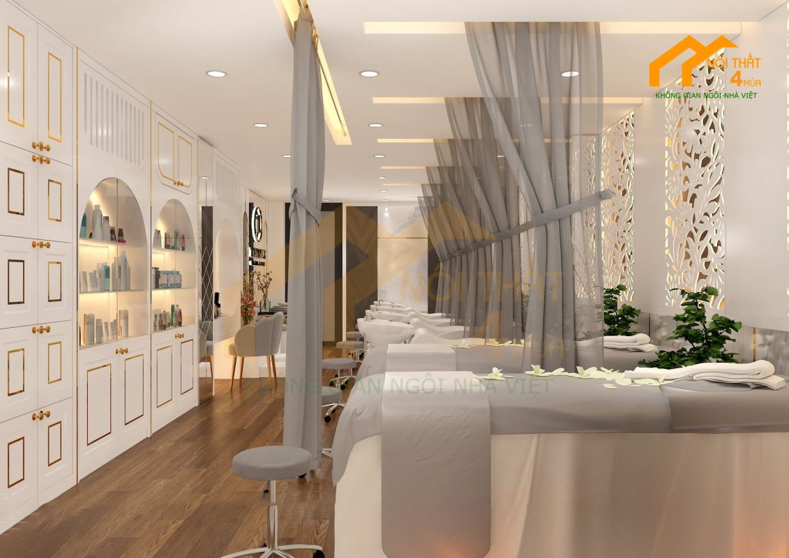 Dự án thiết kế spa Tuyền Lê Beauty Academy 6