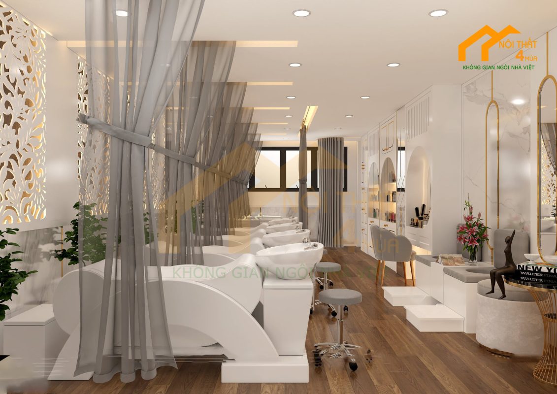 Dự án thiết kế spa Tuyền Lê Beauty Academy 7