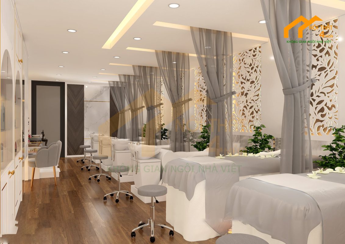 Dự án thiết kế spa Tuyền Lê Beauty Academy 8