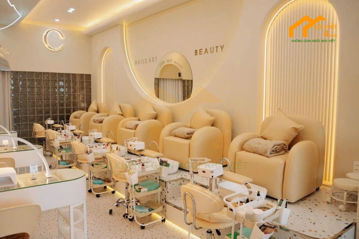 Bố trí không gian khoa học giúp tối ưu diện tích và nâng cao trải nghiệm khách hàng.