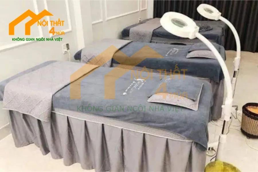Top 5 Giường Spa Tiêu Chuẩn - Lựa Chọn Lý Tưởng Cho Spa Chuyên Nghiệp 4 Thi công giường spa đồng bộ theo phong cách nội thất