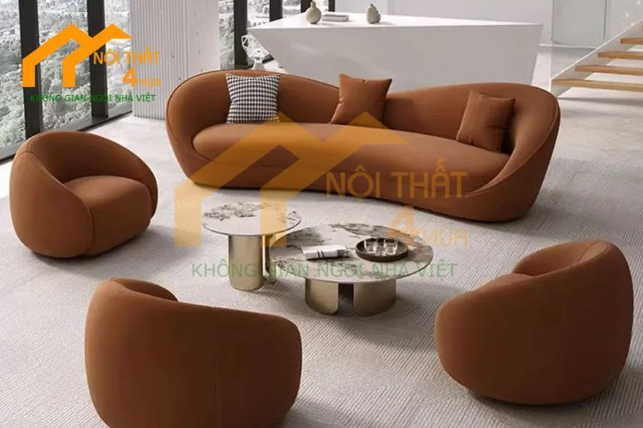 Thi Công Giường Spa, Sofa Đơn, Sofa Đôi Phong Cách Hiện Đại Tại Phú Quốc – Dự Án 2025 7 Sofa đôi phong cách tối giản trong spa thư giãn
