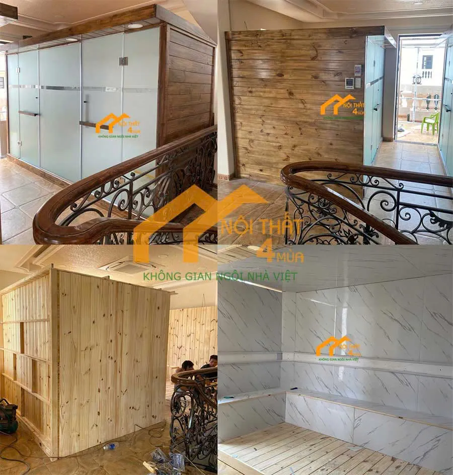 Giường Spa, Tủ Trưng Bày Mỹ Phẩm: Giải Pháp Nội Thất Cao Cấp Cho Spa Tại Gò Vấp 3 Thi công Tủ trưng bày mỹ phẩm cho spa nhỏ tại Gò Vấp