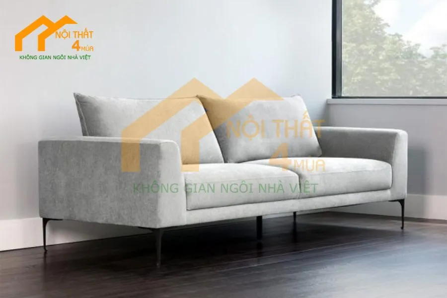 Nội Thất Spa Hiện Đại Với Giường Spa, Sofa Đơn, Sofa Đôi – Dự Án Tại Khánh Hòa 8 Sofa đôi đặt tại khu vực chờ – hài hòa và tiện nghi