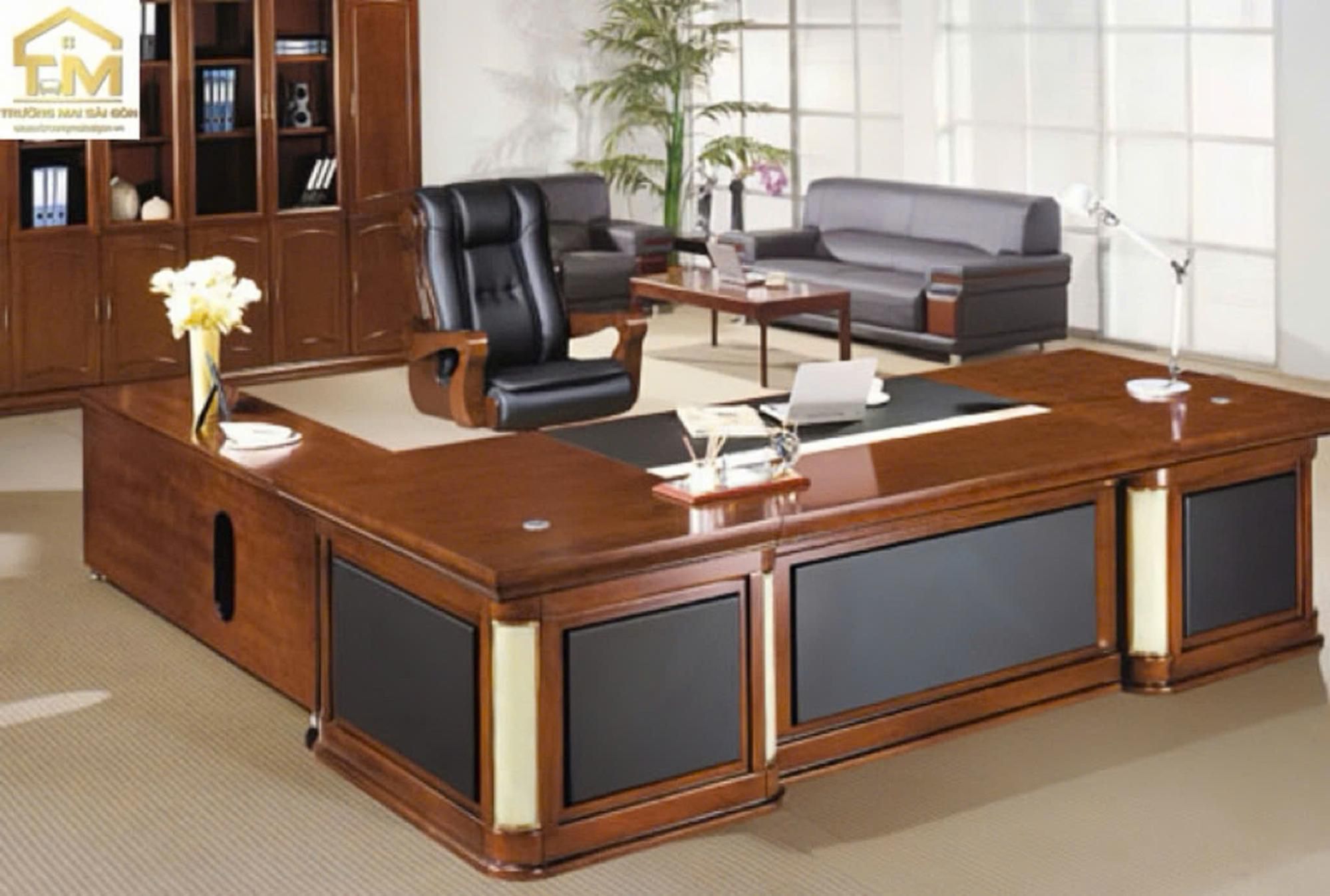 Kích thước bàn làm việc giám đốc và 8+ mẫu bàn khơi nguồn thành công 4 image6
