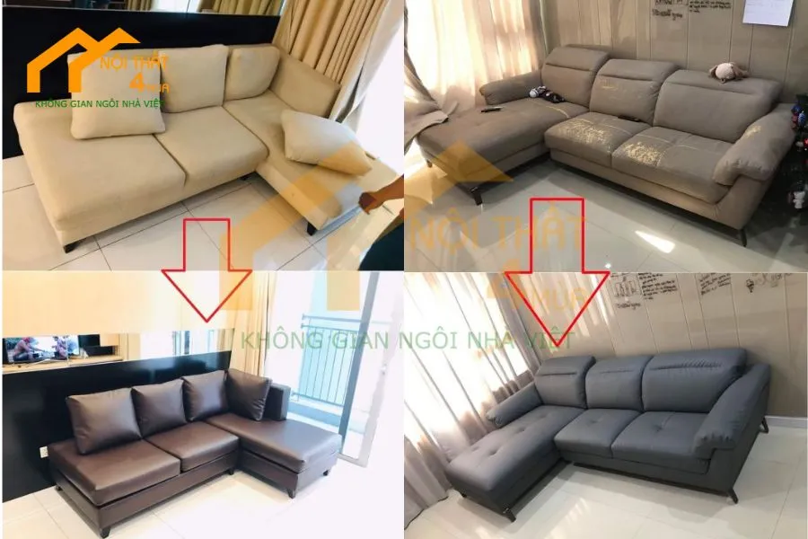 Dịch Vụ Bọc Ghế Sofa Da Giá Rẻ Tại TPHCM – Nhận Tận Nơi, Chất Lượng Như Mới 5 Bọc ghế sofa giá rẻ chất lượng cao, thay áo mới cho ghế cũ như mới