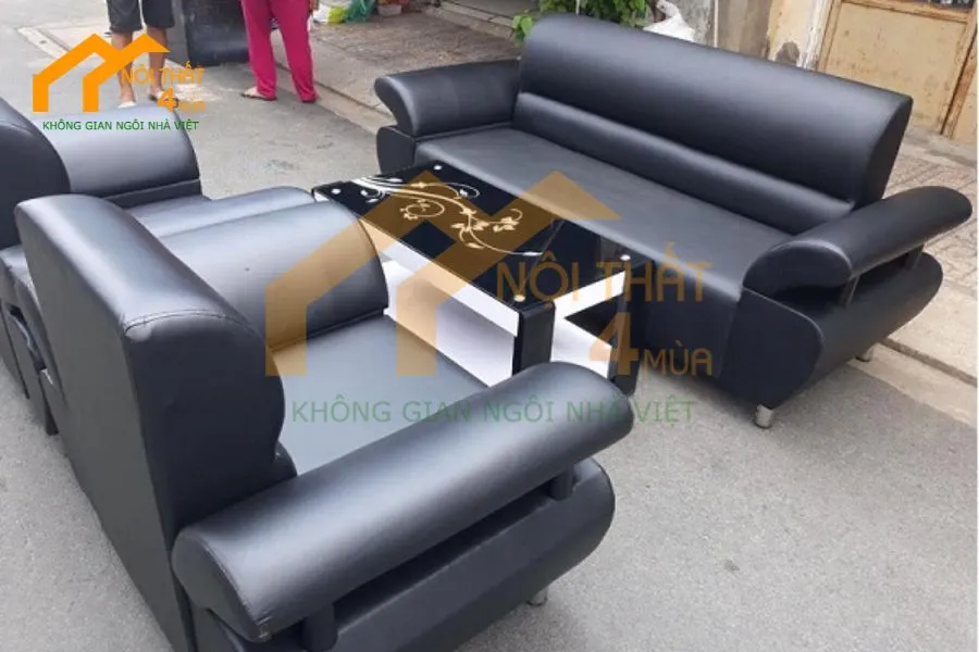 Dịch Vụ Bọc Ghế Sofa Da Giá Rẻ Tại TPHCM – Nhận Tận Nơi, Chất Lượng Như Mới 9 Bọc ghế sofa da thật sang trọng, nâng tầm đẳng cấp không gian sống