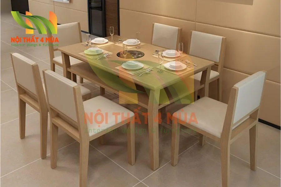 Dịch Vụ Bọc Ghế Bàn Ăn, Đệm Lót Ghế Tại Nhà Ở TPHCM Giá Tốt 7 Bọc ghế bàn ăn và làm đệm lót ghế ăn màu sắc tươi sáng