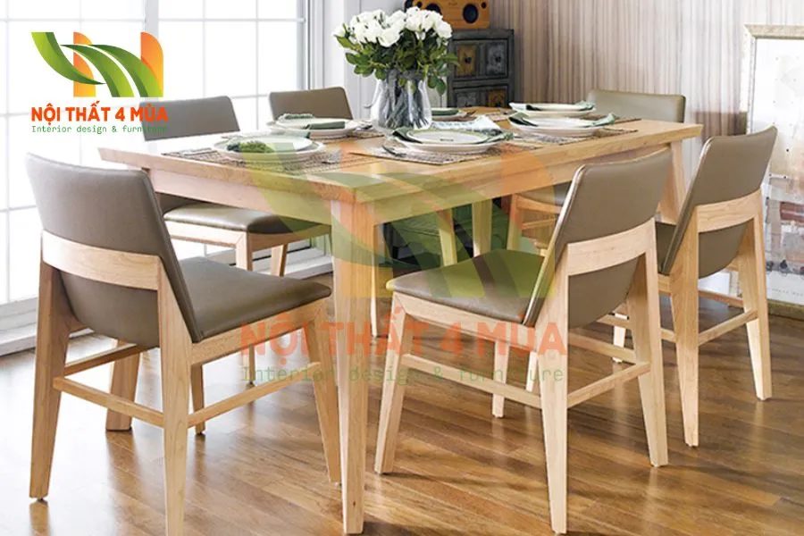Dịch Vụ Bọc Ghế Bàn Ăn, Đệm Lót Ghế Tại Nhà Ở TPHCM Giá Tốt 8 Bọc ghế bàn ăn và làm đệm lót ghế ăn thiết kế tối giản