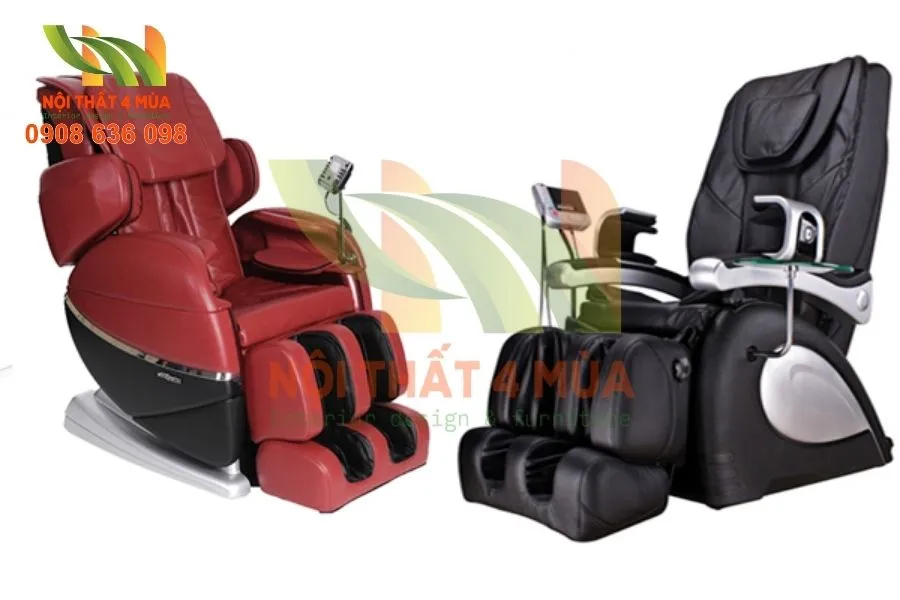 Dịch Vụ Bọc & Thay Da Ghế Massage Cao Cấp, Giá Rẻ Tại Nhà Ở TPHCM 14 Da ghế massage bị bong tróc trước khi thay.