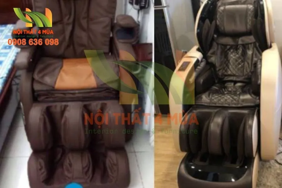 Dịch Vụ Bọc & Thay Da Ghế Massage Cao Cấp, Giá Rẻ Tại Nhà Ở TPHCM 15 Ảnh ghế massage sau khi thay da hoàn chỉnh.