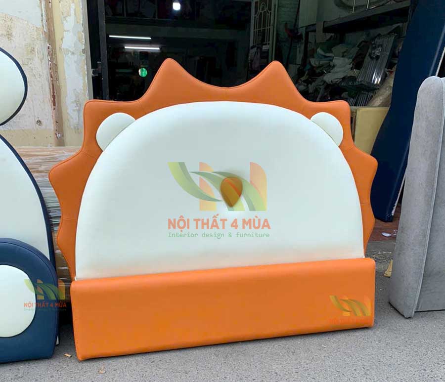 Bọc nệm đầu giường, làm tấm nệm ốp đầu giường giá rẻ TpHCM 31 Bọc nệm đầu giường trẻ em
