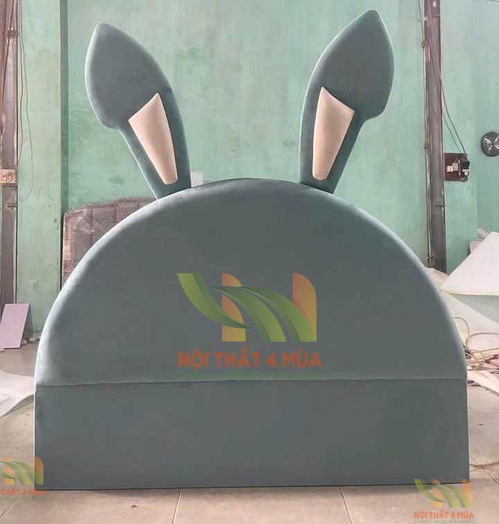 Bọc nệm đầu giường, làm tấm nệm ốp đầu giường giá rẻ TpHCM 40 Bọc nệm đầu giường trẻ em