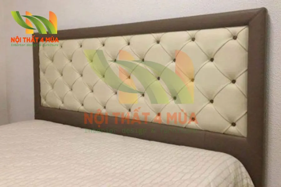 Dịch Vụ Bọc Nệm, Làm Nệm Ốp Đầu Giường Giá Rẻ Tại Nhà Ở TPHCM 3 Mẫu bọc nệm đầu giường hiện đại, làm nệm ốp đầu giường sang trọng