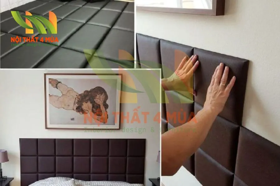 Dịch Vụ Bọc Nệm, Làm Nệm Ốp Đầu Giường Giá Rẻ Tại Nhà Ở TPHCM 12 Nội Thất 4 Mùa chuyên bọc nệm đầu giường và làm nệm ốp đầu giường tại TPHCM