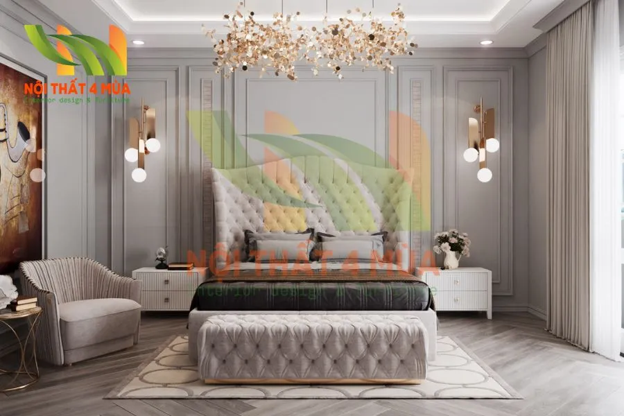 Dịch Vụ Bọc Nệm, Làm Nệm Ốp Đầu Giường Giá Rẻ Tại Nhà Ở TPHCM 21 Hình ảnh dịch vụ bọc nệm đầu giường và làm nệm ốp đầu giường sang trọng tại TPHCM