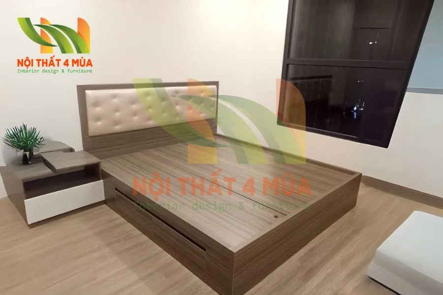 Dịch Vụ Bọc Nệm, Làm Nệm Ốp Đầu Giường Giá Rẻ Tại Nhà Ở TPHCM 6 Nội thất sang trọng với bọc nệm đầu giường và làm nệm ốp đầu giường