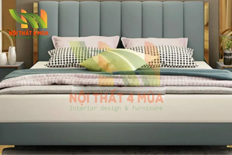 Dịch Vụ Bọc Nệm, Làm Nệm Ốp Đầu Giường Giá Rẻ Tại Nhà Ở TPHCM 11 Bọc nệm đầu giường phong cách, làm nệm ốp đầu giường cao cấp