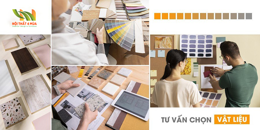 365+ Mẫu thiết kế nội thất đẹp - Báo giá thiết kế 2025 16 Tư vấn chọn vật liệu tại nội thất 4 Mùa