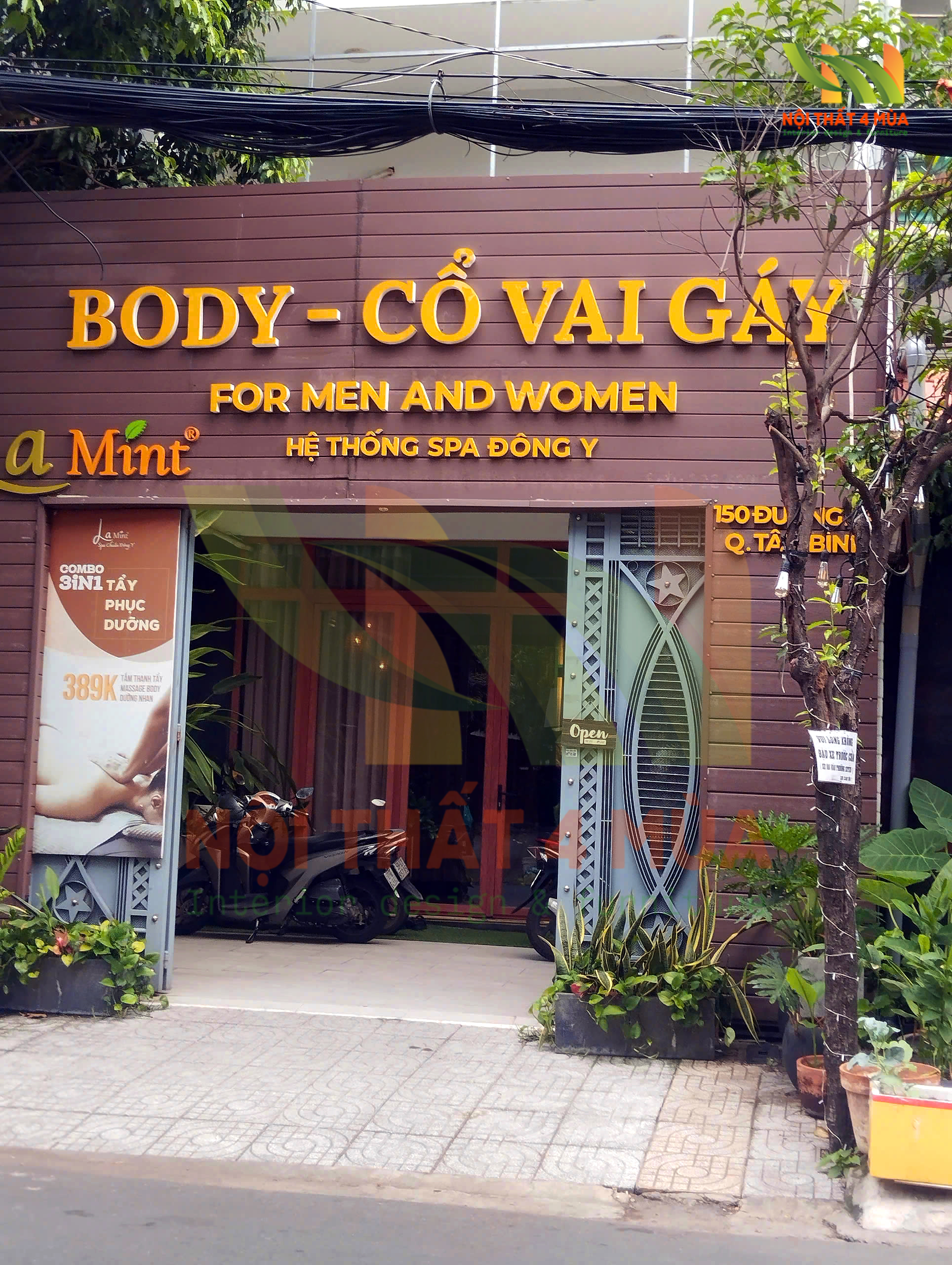 Thi công lắp đặt 30 giường spa cho hệ thống spa Đông Y tại TP.HCM 3 thi công 30 giường spa