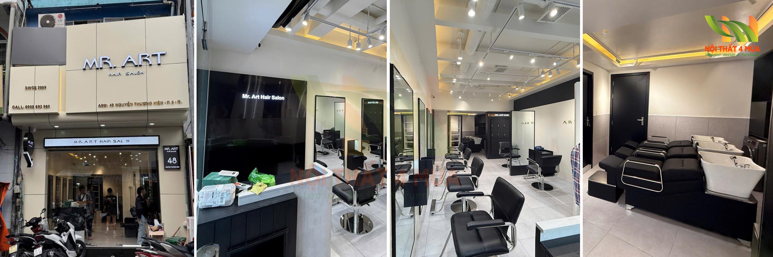 Thi công nội thất TRỰC TIẾP TRỌN GÓI GIÁ XƯỞNG năm 2025 9 thi công salon tóc