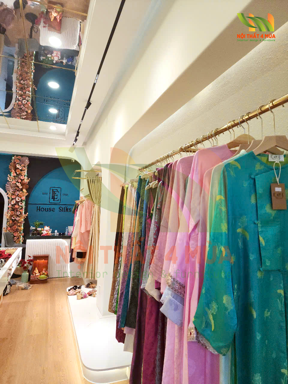 thi công shop thời trang