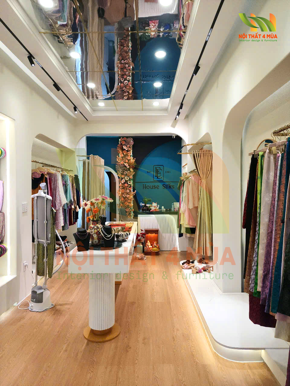 thi công shop