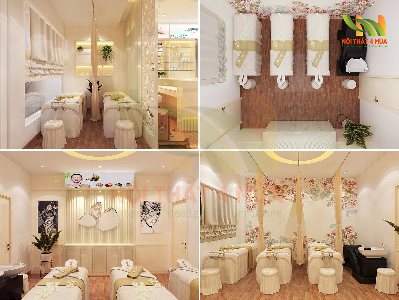 365+ Mẫu thiết kế nội thất đẹp - Báo giá thiết kế 2025 3 Thiết kế nội thất spa 02