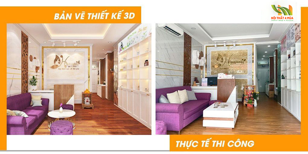 365+ Mẫu thiết kế nội thất đẹp - Báo giá thiết kế 2025 20 Thi công nội thất tại 4 Mùa