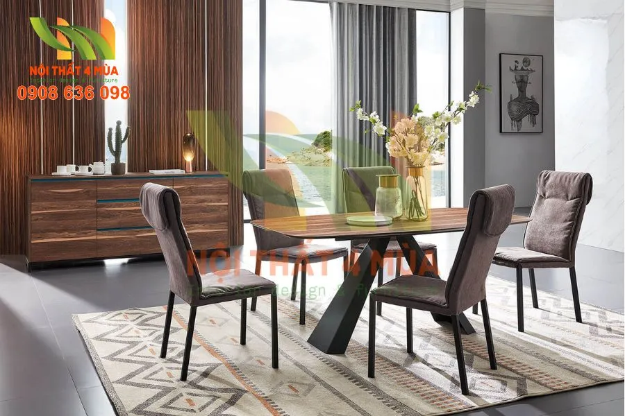Bọc Ghế Bàn Ăn Đẹp, Hợp Phong Thủy Và Hiện Đại Cho Không Gian Sống 18 Phong cách bọc ghế bàn ăn đơn giản nhưng không kém phần sang trọng