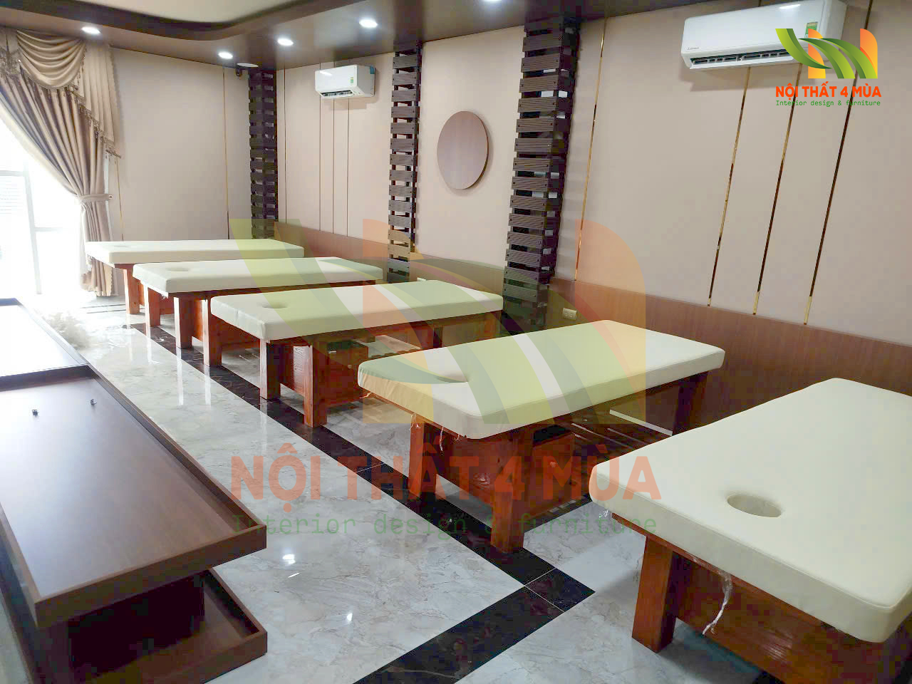 Thi công dự án nội thất Trang beauty & spa ở Cà Mau 2 thi công dự án trang beauty spa 2