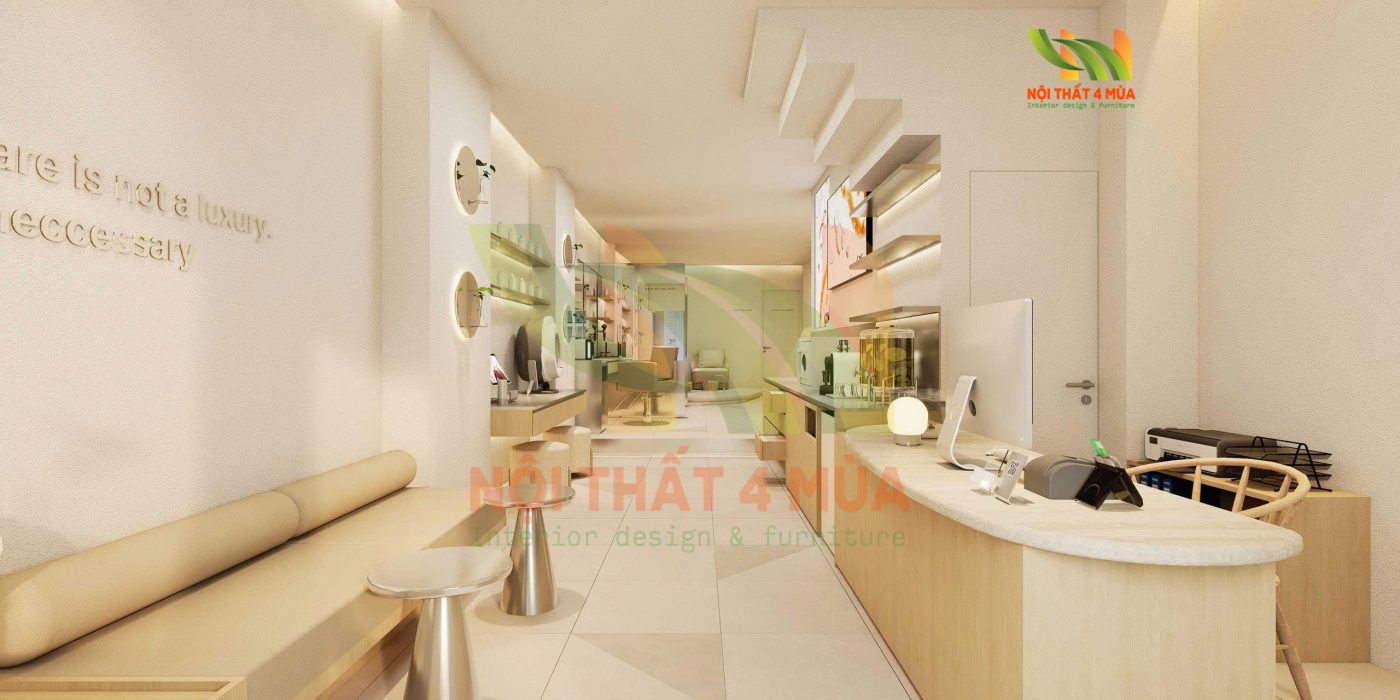 thiet ke spa phong cach han coco spa 10