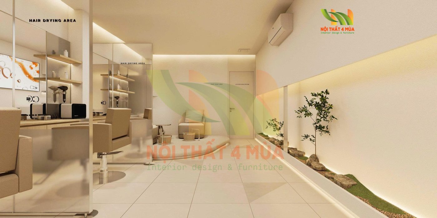 thiet ke spa phong cach han coco spa 12