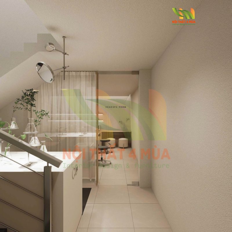 thiet ke spa phong cach han coco spa 15