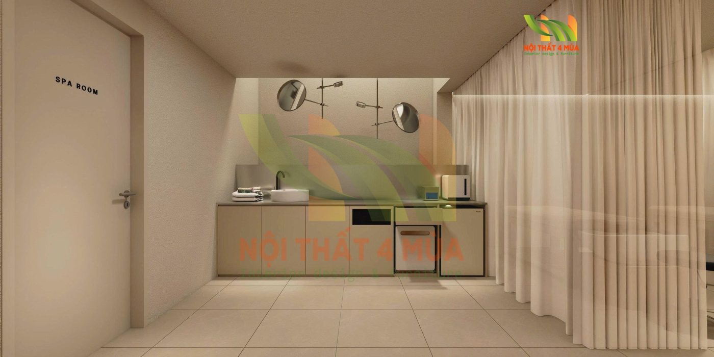 thiet ke spa phong cach han coco spa 20