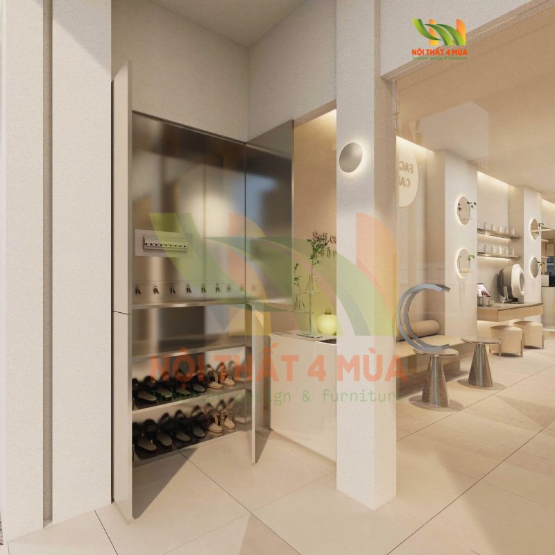 thiet ke spa phong cach han coco spa 4