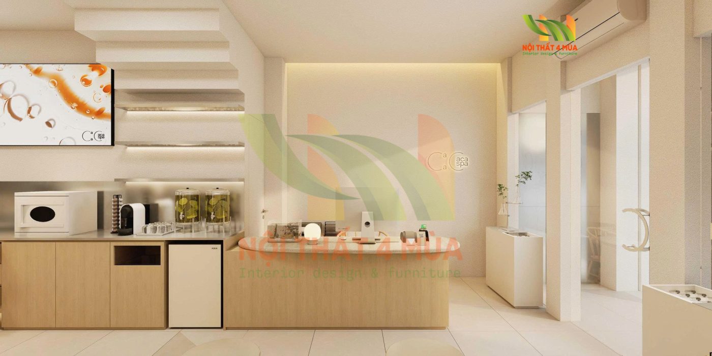 thiet ke spa phong cach han coco spa 7