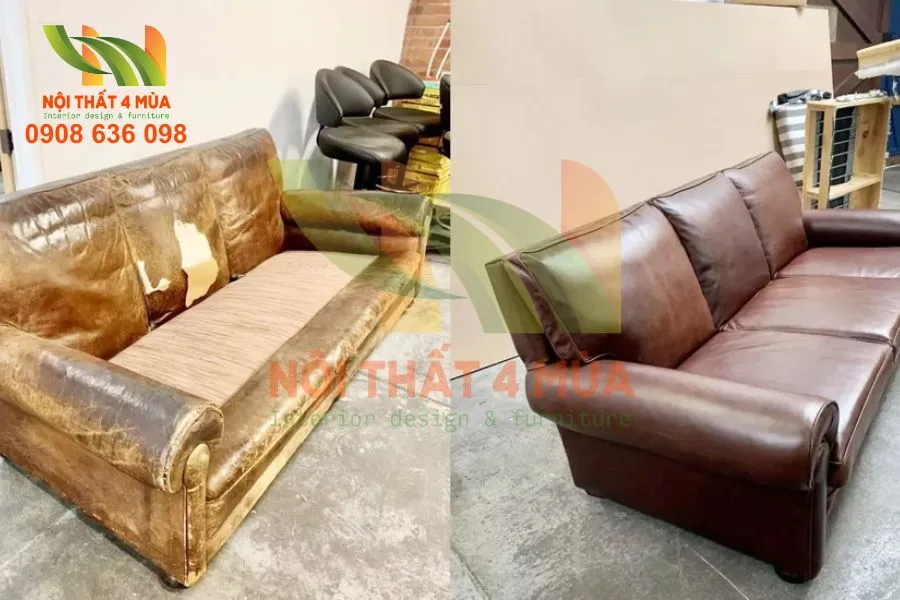 Các Chất Liệu Bọc Ghế Sofa Dễ Vệ Sinh, Lau Chùi 10 Trước Và Sau Khi Bọc Ghế Sofa – Lột Xác Không Gian Phòng Khách
