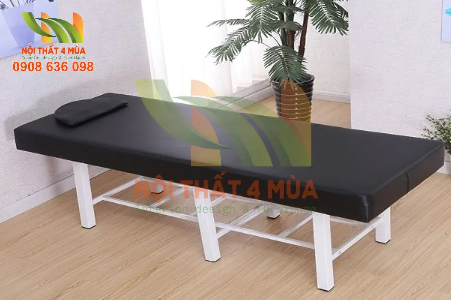 Bọc Ghế Sofa, Bàn Ăn, Giường Spa Tại TP.HCM | Bền Đẹp, Tiết Kiệm Chi Phí 17 Hình Ảnh Bọc Giường Spa Tông Màu Đen