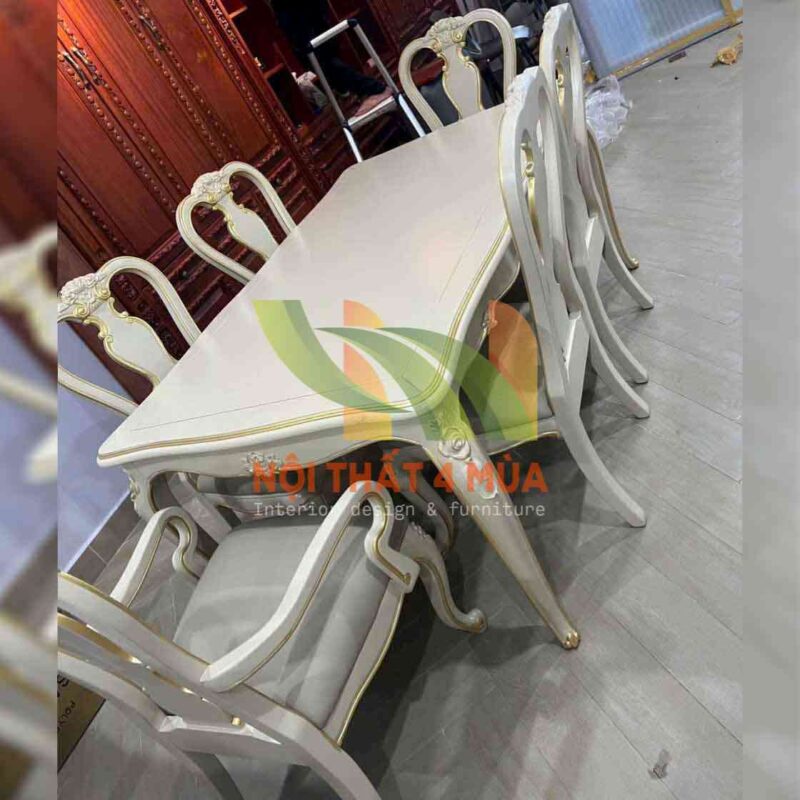 Mẫu bọc bộ ghế bàn ăn chuyên nghiệp