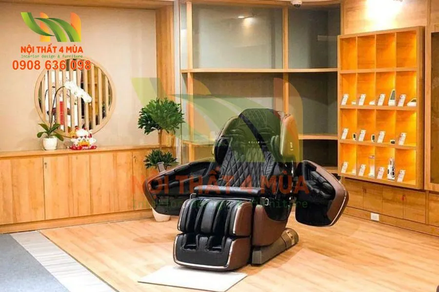 Bọc ghế massage chuẩn form ôm sát ghế