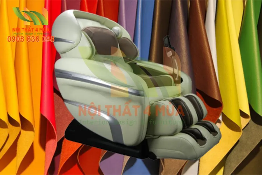Bọc ghế massage da cao cấp chuẩn xưởng