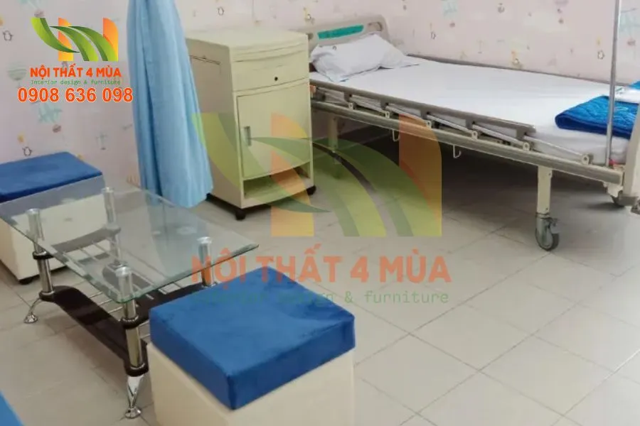 Kiểu dáng bọc ghế sofa bệnh viện tối giản hiện đại